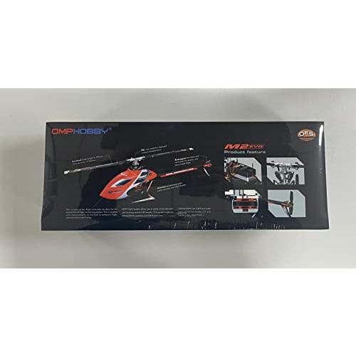 大人気 OMPHOBBY M2 EVO RC大人用デュアルブラシレスモーターダイレクトドライブ6チャンネルRC屋外用ヘリコプター、上級3Dリモートコントロール機、新しくアップグ 【1385851495】(49662円)