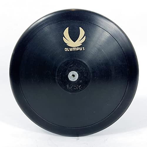オリンパスミッドナイトシリーズ2.5kg~2.25kg~1.75kg~1.5kg~1.25kg~.75kg低回転トレーニング円盤、65%リム重量~トレーニング認定陸上競技投擲円盤(0.75キロ 5kg 25kg オリンパスミッドナイトシリーズ2 75kg 75kg低回転トレーニング円盤 65%リム重量 トレーニング認定陸上競技投擲円盤