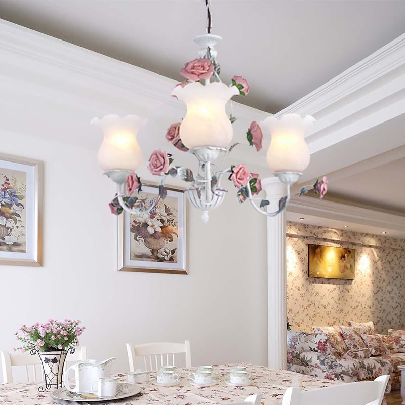 JP 5 001☆超綺麗☆花のランプローズ吊り下げ照明寝室子供部屋 JP 5 001☆超綺麗☆花のランプローズ吊り下げ照明寝室子供部屋