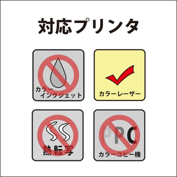 FCL-75(L5) 耐水 耐熱 耐寒 耐久 フィルムラベル 5ケースセット 500シート A4 48面 30×30mm レーザープリンタ用 ナナタフネスラベル FCL75 ナナクリエイト 正円 | nana | 02