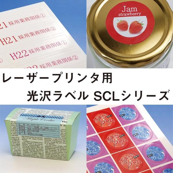 SCL-1(VP) 耐水 光沢紙ラベルシール 1ケース 400シート A4 4面 91.4×131.2mm カラーレーザープリンタ専用 はがき全面用ラベル ナナクリエイト 東洋印刷 SCL1｜nana｜03