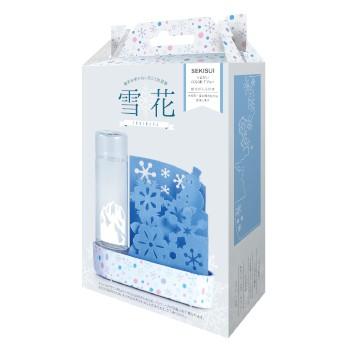 自然気化式ECO加湿器 うるおい 雪花 電源不要 乾燥花粉対策に ペーパー