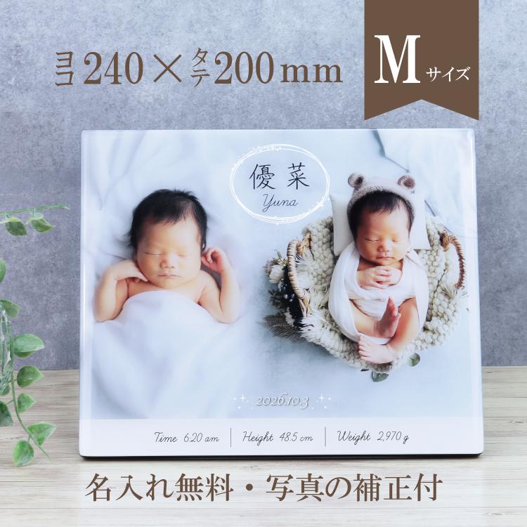 クリスタル フォトパネル Mサイズ 写真6枚まで オーダーメイド 写真