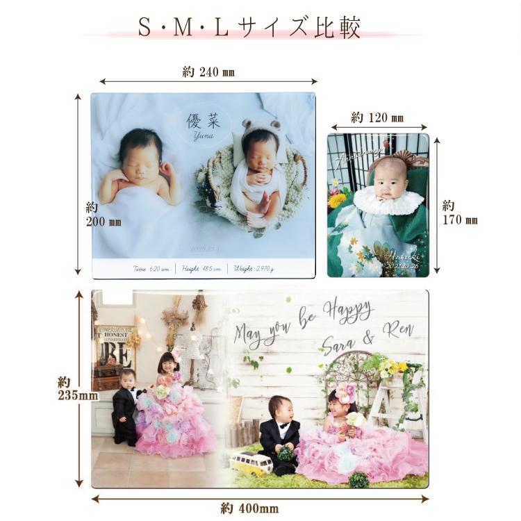 クリスタル フォトパネル Mサイズ 写真6枚まで オーダーメイド 写真