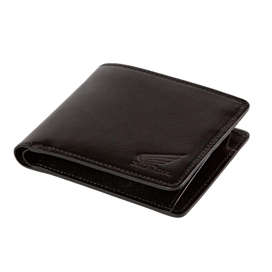 【画像確認用出品】HONDA レザーケース 財布 小銭入れ 黒 ホンダ ホンダ（HONDA） ホンダ純正グッズ レザートラッドウォレット ブラック