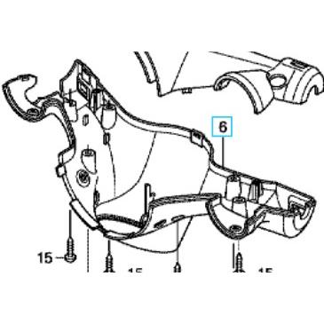 ホンダ（HONDA） 【廃盤】[純正部品] スーパーカブ110(JA07) ハンドル