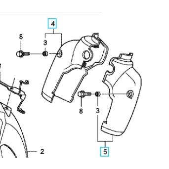ホンダ（HONDA） 【廃盤】[純正部品] スーパーカブ110(JA07) フロント
