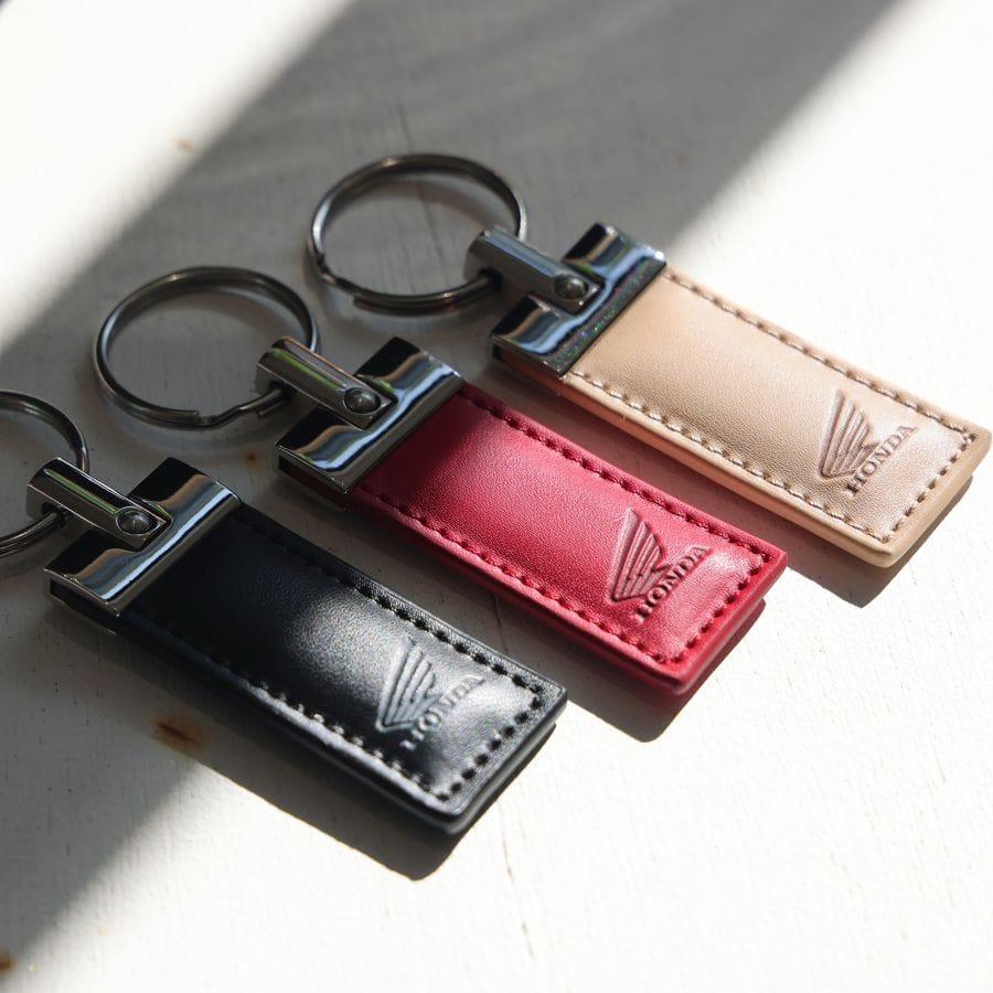 ホンダ（HONDA） ホンダ純正グッズ レザーキーリング ブラック 0SYTN