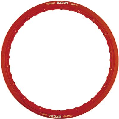 スーパーカブ [GRIP] EXCEL アルミリム 1.60×17 レッド CT125ハンター