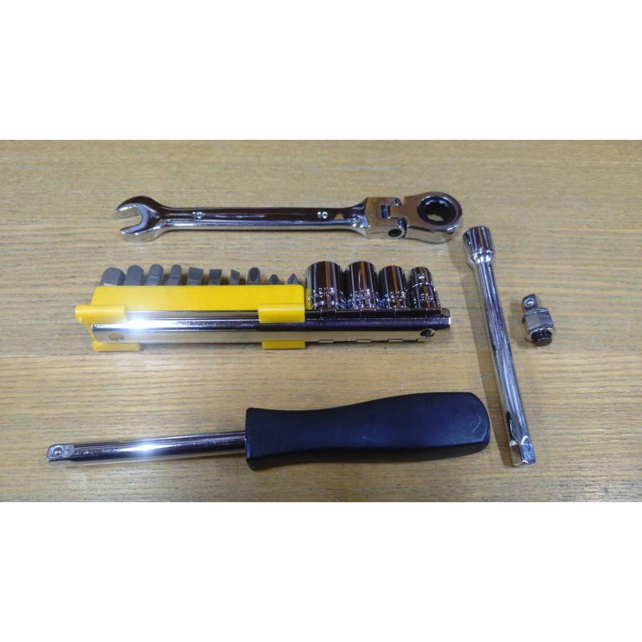 PLOT(プロト)] メンテナンス コンパクト車載工具セット 24pcs 車載