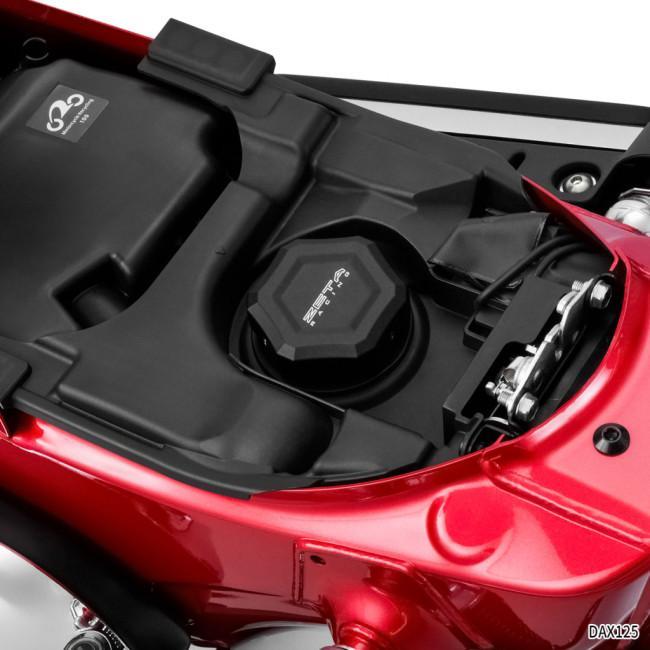 ZETA [ZETA] ガスキャップカバー ブラック CT125ハンターカブ(JA55