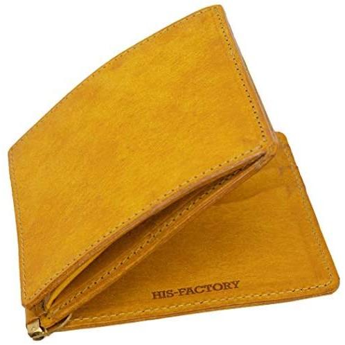 ヒズファクトリー マネークリップ 小銭入れ付き 財布 帽子 ファッション小物 プエブロ メンズファッション 本革 メンズ レディース 日本製 マネークリップ ななはちストア 東京墨田の職人手作り品 ナポリ Nh Wap21v4jf038 取り寄せ オンライン