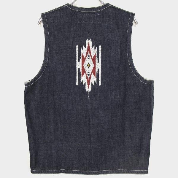 CHALLENGER（チャレンジャー） NATIVE DENIM VEST : Nana