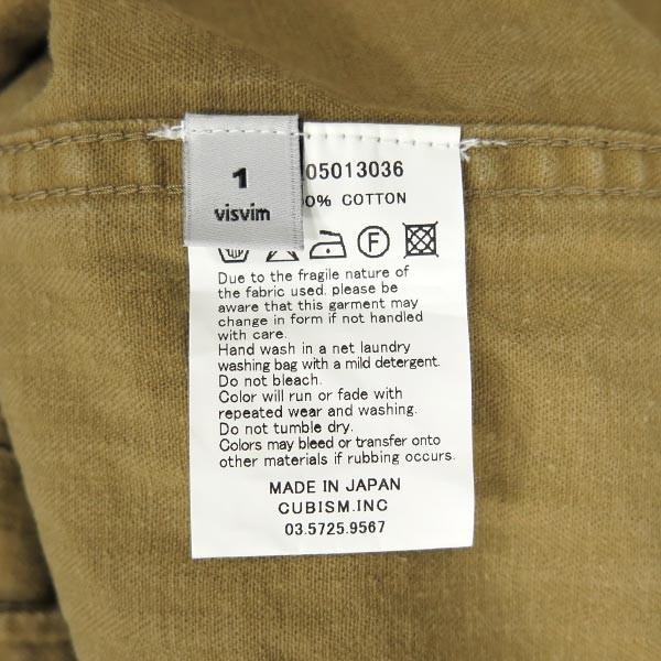 VISVIM 15aw WILLARD SHIRT JKT KHAKI サイズ3 visvim VISVIM(ビズビム) 15A/W WILLARD SHIRT JKT HB
