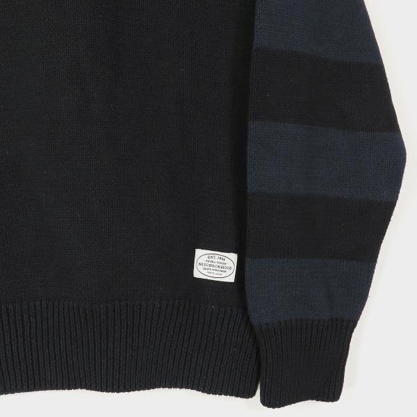 NEIGHBORHOOD（ネイバーフッド） 15A/W B.D MC/CW-CREW.LS (袖ボーダー 