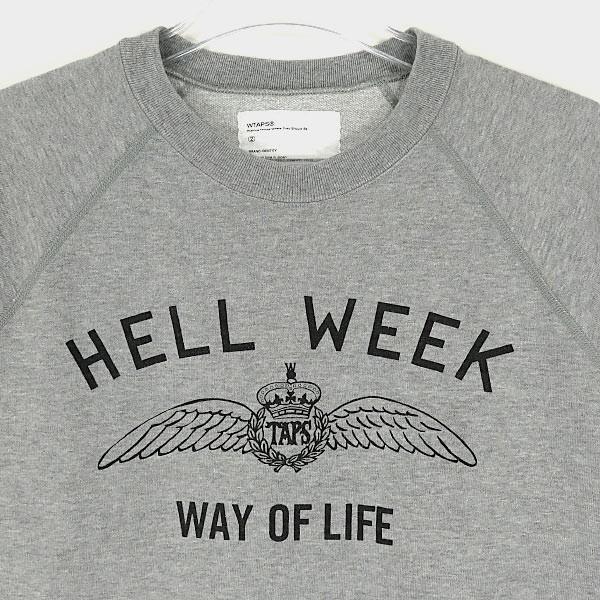 WTAPS（ダブルタップス） HELLWEEK (HELLWEEKロゴクルーネックラグラン