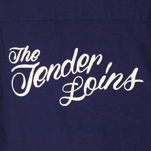 Tenderloins ネイビー ボウリング　ボーリング　シャツ　S Tenderloins ネイビー ボウリング ボーリング シャツ S - メルカリ