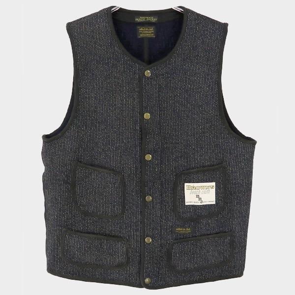 NEIGHBORHOOD（ネイバーフッド） BROWN'S BEACH/W-VEST (ブラウンズ