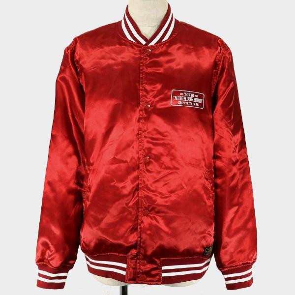 NEIGHBORHOOD（ネイバーフッド） 17S/S サテンベースボールジャケット