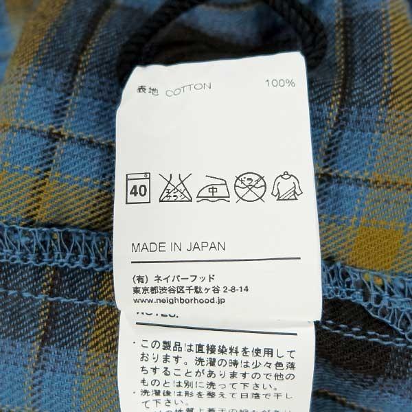 NEIGHBORHOOD（ネイバーフッド） チェックネルシャツ 長袖シャツ