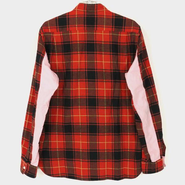 ✨希少✨COMME des GARCONS 長袖シャツ 袖切替 COMME des GARCONS HOMME コムデギャルソンオム 17SS コットン