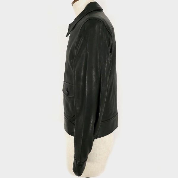 NEIGHBORHOOD レザージャケット NEIGHBORHOOD（ネイバーフッド） 15S/S DEER/DS-JKT 鹿革レザージップ