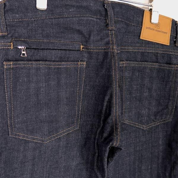 【新品】unform experiment デニムパンツ uniform experiment（ユニフォームエクスペリメント）の