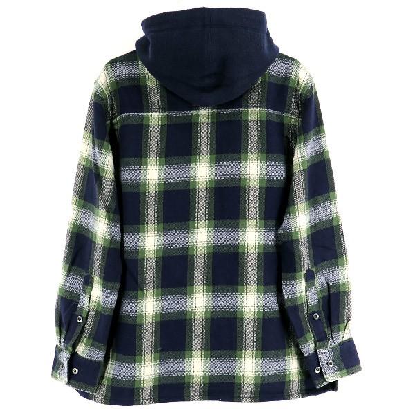 シャツ descendant stoner green size 1 18 aw DESCENDANT ディセンダント 18AW STONER HOODED LS SHIRT 182BRDS