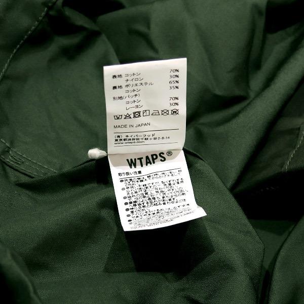 WTAPS 191WVDT-JKM04 ジャケット WTAPS 19SS PAGODA 01/JACKET.COTTON.SATIN 191WVDT-JKM04
