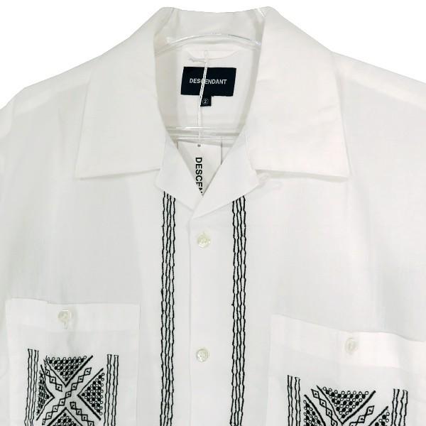 DESCENDANT キューバシャツ 半袖シャツ DESCENDANT CUBA SHIRT