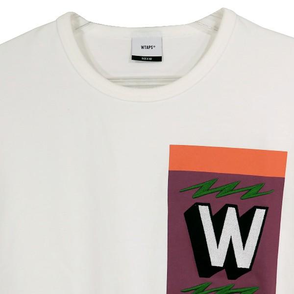 【人気】WTAPS　ダブルタップス　WTVUA TEE　ロゴTシャツ　18AW WTAPS ダブルタップス WTVUA TEE Tシャツ ORANGE オレンジ