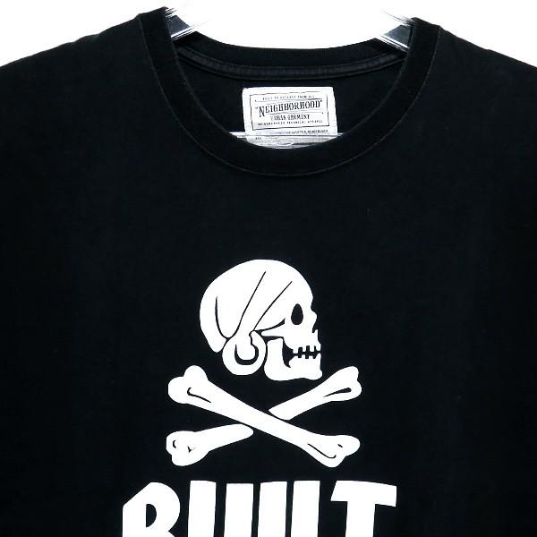 サイズM NEIGHBORHOOD spot スカルロゴTシャツ black NEIGHBORHOOD(ネイバーフッド) 04's SKULL T-SHIRT スカル T
