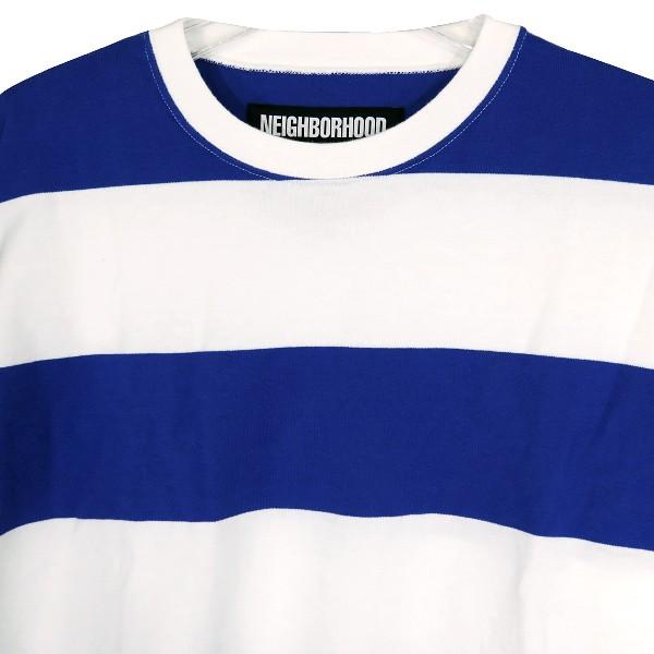 ネイバーフッド B.D./ C-CREW.LS ボーダーロンT NEIGHBORHOOD ネイバーフッド 22AW BORDER CREWNECK LS.CO
