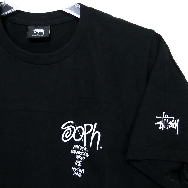 STUSSY ステューシー × SOPHNET. ソフネット WORLD TOUR Tシャツ