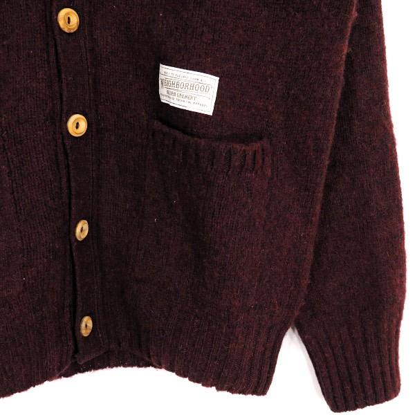 NEIGHBORHOOD ネイバーフッド 12AW NHIA.SHETLAND/W-CARDIGAN.LS
