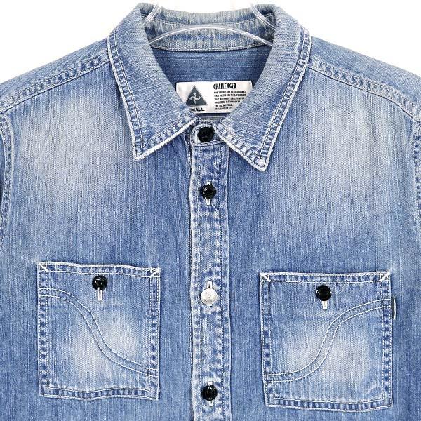 CHALLENGER チャレンジャー L/S DENIM SHIRTS CLG-SH011-008 デニム CHALLENGER チャレンジャー L/S DENIM SHIRTS CLG-SH011-008 デニム