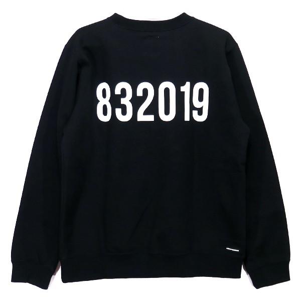 トップス uniform experiment CREWNECK SWEAT uniform experiment ユニフォーム エクスペリメント 19AW BACK