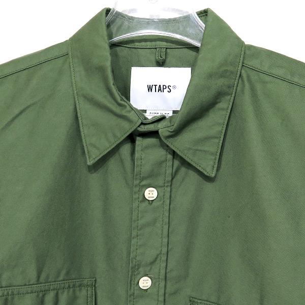 WTAPS ダブルタップス 18AW CPO/SHIRT.COTTON.MOLESKIN 182TQDT-SHM01  