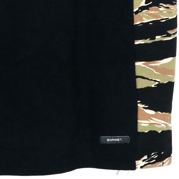 SOPHNET. ソフネット 18SS CAMOUFLAGE SIDE PANEL POLO SOPH