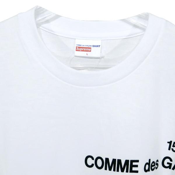 SUPREME シュプリーム × COMME des GARCONS SHIRT コムデギャルソン 