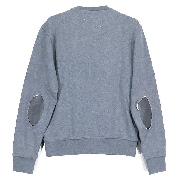 Maison Margiela メゾン マルジェラ エルボーレザーパッチクルー 