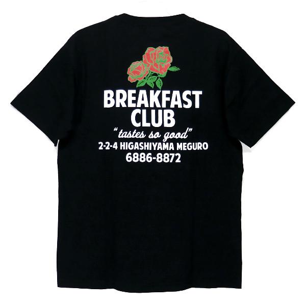 BREAKFAST CLUB ブラック Tシャツ BREAKFAST CLUB(ブレックファストクラブ) / Tシャツ/XL/コットン