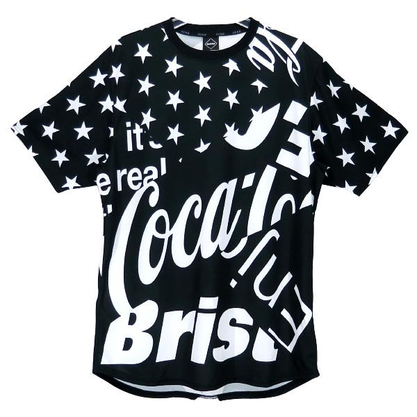 F.C.R.B. エフシーアールビー × Coca-Cola コカ コーラ 20SS COCA-COLA MULTI PATTERN S/S TOP FCRB-200008｜nanainternational