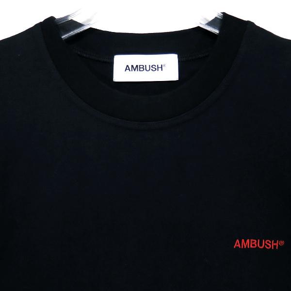 SALE【 AMBUSH】ベーシックTシャツ 刺繍ロゴ AMBUSH®」旗艦店1