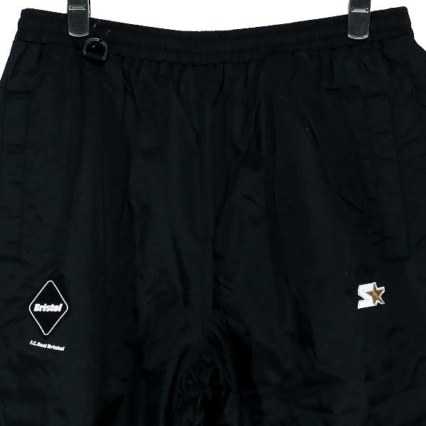 F.C.R.B./F.C.Real Bristol/FCRB エフシーアールビー/エフシーレアルブリストル 19SS WARM UP PANTS ナイロン ウォームアップパンツ ブラック FCRB-190007 F.C.Real Bristol（エフシーレアルブリストル） F.C.R.B. エフシー