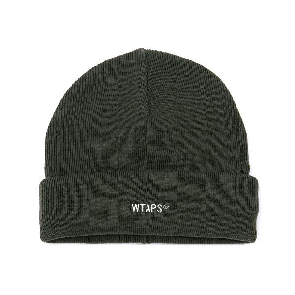 WTAPS ダブルタップス 20AW BEANIE/BEANIE/ACRYLIC 202MADT-HT04 カフビーニー ニットキャップ グレージュ｜nanainternational