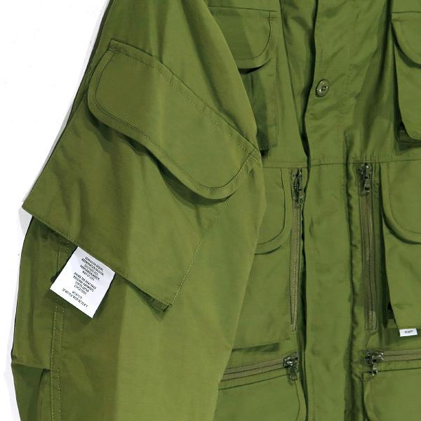 WTAPS ダブルタップス 20AW MODULAR/JACKET/NYCO.TUSSAH 202BRDT-JKM01