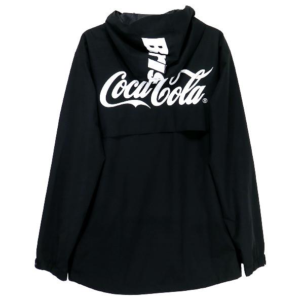 F.C.R.B. エフシーアールビー × COCA-COLA コカ コーラ 20SS COCA-COLA WARM UP JACKET FCRB-200000 ウォームアップジャケット ブラック｜nanainternational｜02