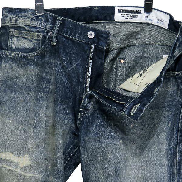 NEIGHBORHOOD ネイバーフッド 20SS BULLET SAVAGE.MID/14OZ-PT  201XBNH-PTM13 バレット サベージ ミッド デニム パンツ インディゴ｜nanainternational｜04