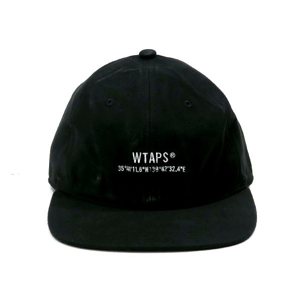 WTAPS CAP キャップ BLACK T-6H CAP NYCO SATIN WTAPS ダブルタップス 20AW T-6H/CAP/NYCO.SATIN ボールキャップ